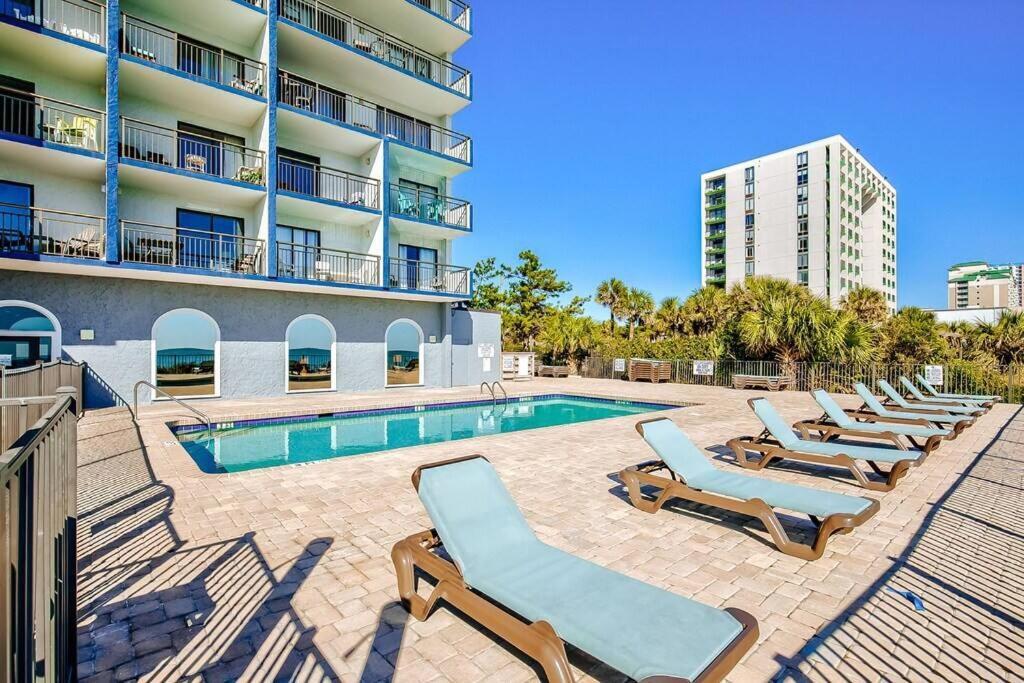 Royal Retreat-Amazing View-King Bed-1 Bedroom-Full Kitchen-Free Parking-Self Check-In Myrtle Beach Zewnętrze zdjęcie