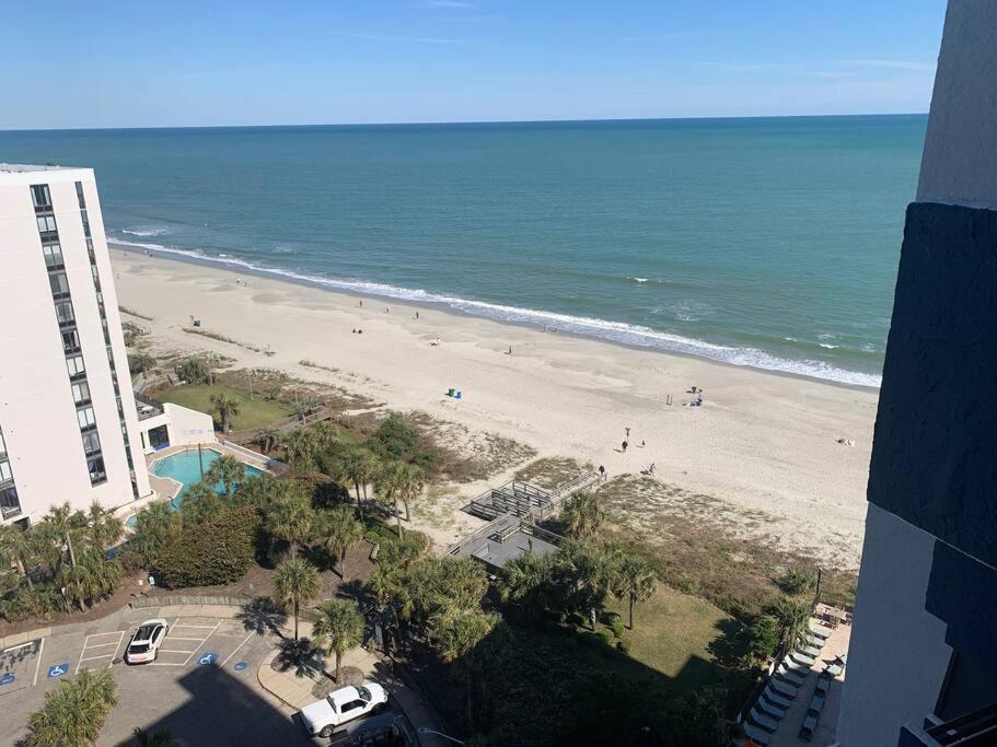 Royal Retreat-Amazing View-King Bed-1 Bedroom-Full Kitchen-Free Parking-Self Check-In Myrtle Beach Zewnętrze zdjęcie