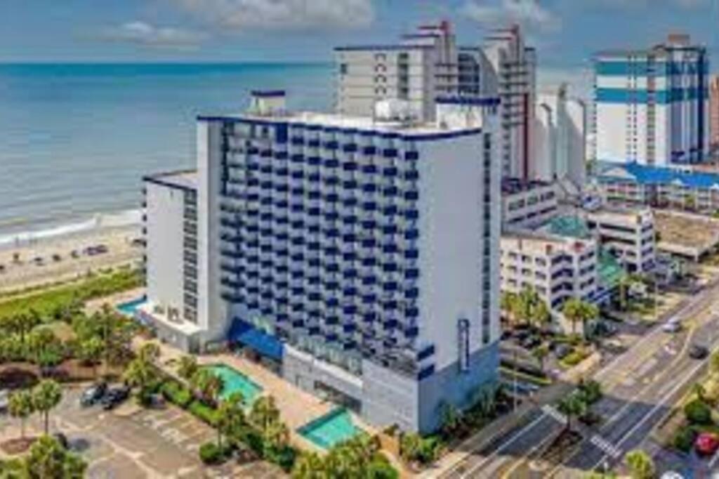 Royal Retreat-Amazing View-King Bed-1 Bedroom-Full Kitchen-Free Parking-Self Check-In Myrtle Beach Zewnętrze zdjęcie