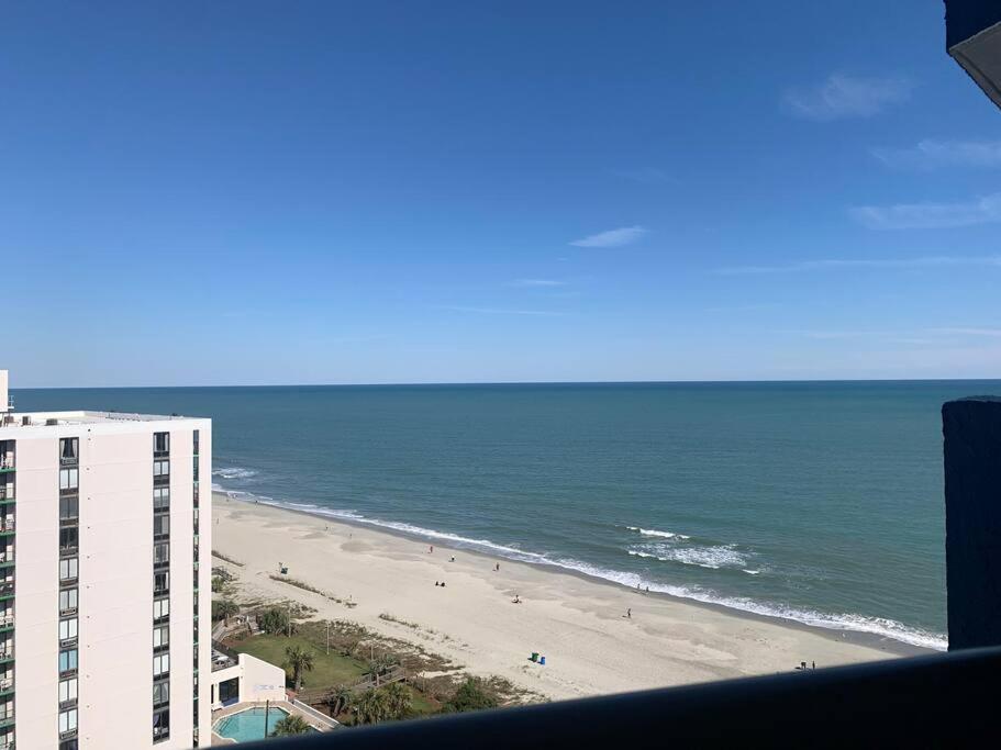 Royal Retreat-Amazing View-King Bed-1 Bedroom-Full Kitchen-Free Parking-Self Check-In Myrtle Beach Zewnętrze zdjęcie